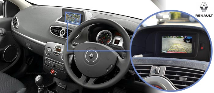Kangoo reversing camera screen